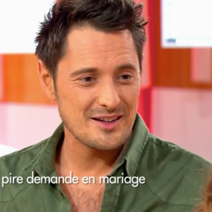 Vincent Cerutti parle mariage avec Hapsatou Sy dans "C'est mon choix" sur Chérie 25, le 4 janvier 2017.