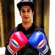 Aaron Trezeguet, le fils de 16 and de David Trezeguet, futur champion de boxe thaï.