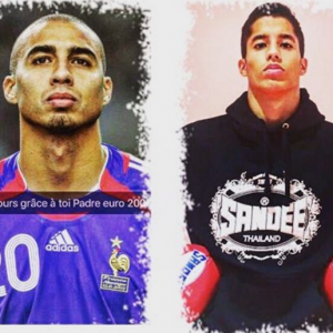 Aaron Trezeguet, le fils de 16 and de David Trezeguet, futur champion de boxe thaï.