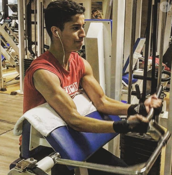 Aaron Trezeguet, le fils de 16 and de David Trezeguet, futur champion de boxe thaï.