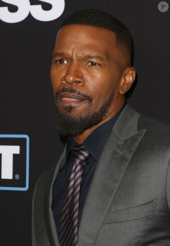 Jamie Foxx - Première du film "Sleepless" au "Regal LA Live Stadium" à Los Angeles. Le 5 janvier 2016