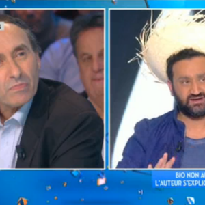 Cyril Hanouna recevait dans TPMP le 6 janvier 2017 René Chiche, auteur de la biographie non autorisée Cyril Hanouna - Le bouffon qui devint roi. L'occasion de débattre de l'ouvrage et des rumeurs qu'il véhicule...