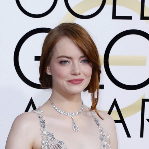 Emma Stone - La 74e cérémonie annuelle des Golden Globe Awards à Beverly Hills, le 8 janvier 2017. © Olivier Borde/Bestimage