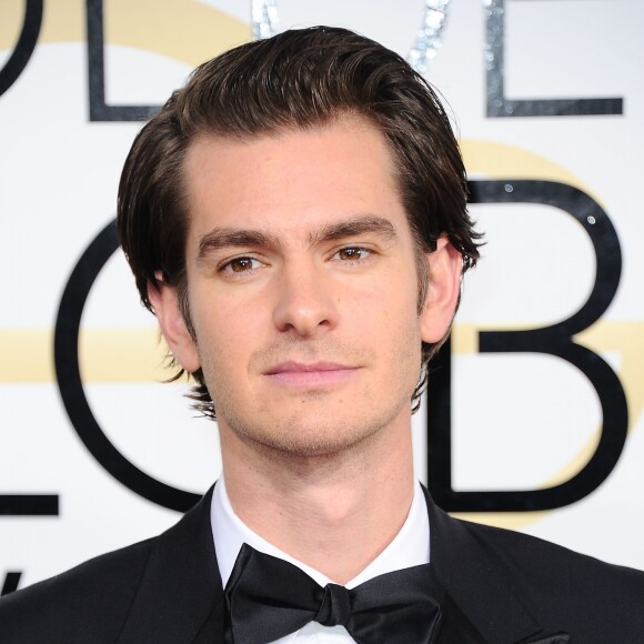 Andrew Garfield lors des Golden Globe Awards à Los Angeles, le 8 janvier 2016.