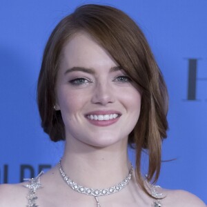 Emma Stone - Press Room lors de la 74e cérémonie annuelle des Golden Globe Awards à Beverly Hills, Los Angeles, Californie, Etats-Unis, le 8 janvier 2017. © Olivier Borde/Bestimage