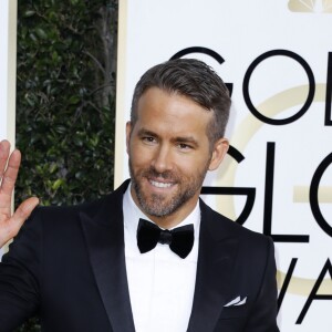 Ryan Reynolds -  74e cérémonie annuelle des Golden Globe Awards à Beverly Hills, le 8 janvier 2017. © Olivier Borde/Bestimage
