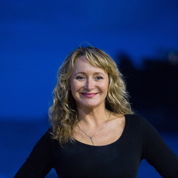 Julie Ferrier - Photocall du jury du long métrage lors de la soirée d'ouverture du 27ème Festival du film britannique de Dinard. France, Dinard, 29 septembre 2016.