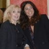 Maryse Wolinski et sa fille Elsa Wolinski - Générale de la pièce "Je ne veux pas mourir idiot" de Georges Wolinski au théâtre Déjazet pour 30 representations exceptionnelles à Paris, le 4 septembre 2015.