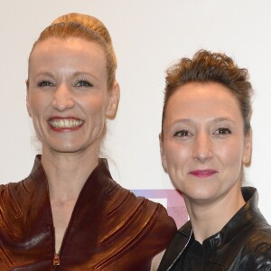 Alexandra Lamy et sa soeur Audrey Lamy - Avant-Premiére du film "Ce soir je vais tuer l'assassin de mon fils" à l'Elysée Biarritz à Paris le 24 mars 2014.