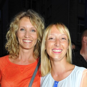 Audrey Lamy et Alexandra Lamy à Angoulême en août 2012.