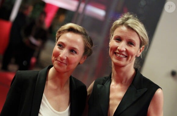 Audrey Lamy et Alexandra Lamy à Paris en février 2012.