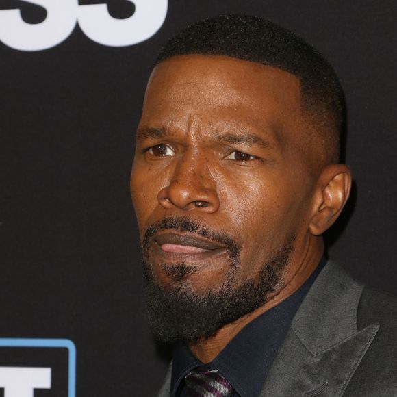 Jamie Foxx - Première du film "Sleepless" au "Regal LA Live Stadium" à Los Angeles. Le 5 janvier 2016 © CPA / Bestimage