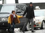 PHOTOS : Hugh Jackman, en famille, rend visite à... sa copine nouvelle maman Naomi Watts !
