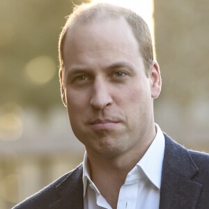 Le prince William en visite dans un foyer dirigé par Centrepoint à Northolt le 10 janvier 2017.