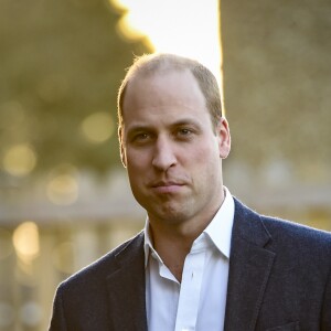 Le prince William en visite dans un foyer dirigé par Centrepoint à Northolt le 10 janvier 2017.