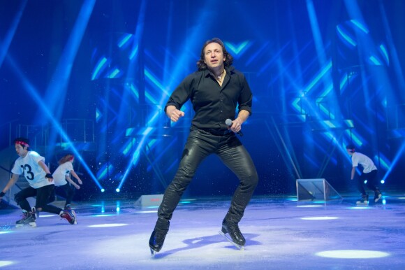 Philippe Candeloro lors de la présentation du nouveau spectacle Holiday on Ice " Believe ", au Zénith de Paris, le 3 Mars 2016.