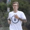 Justin Bieber sur les hauteurs de Los Angeles, le 21 décembre 2016
