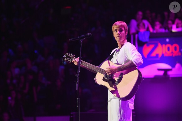 Justin Bieber - Show - Soirée "Z100's Jingle Ball 2016" au Madison Square Garden à New York, le 9 décembre 2016.