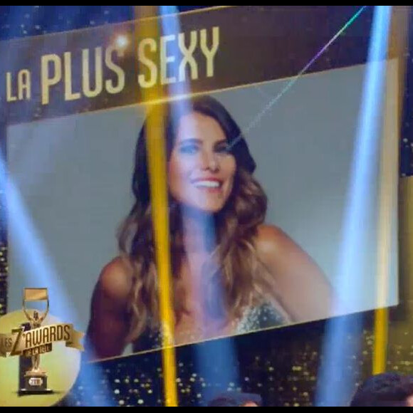 Karine Ferri femme la plus sexy de 2016 - "Z'awards de la télé", vendredi 13 janvier 2017, TF1