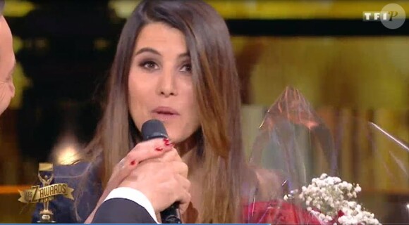 Karine Ferri aux "Z'awards de la télé", vendredi 13 janvier 2017, TF1