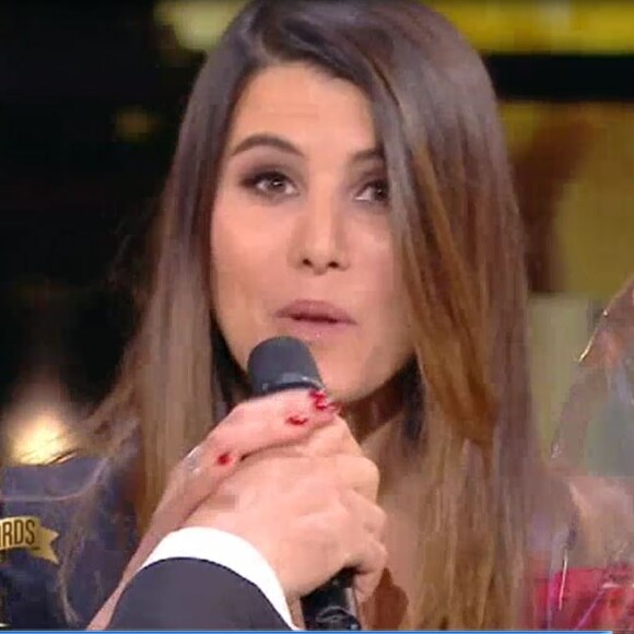 Karine Ferri aux "Z'awards de la télé", vendredi 13 janvier 2017, TF1