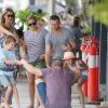 Zara Phillips et Mike Tindall ont passé du temps avec des proches à Gold Coast dans le Queensland en Australie le 15 janvier 2017. © INSTARimages/ABACAPRESS.COM