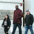 Exclusif - Le basketteur Lamar Odom fait du shopping avec son ex compagne Liza Morales à Beverly Hills le 6 janvier 2017