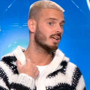 M. Pokora invité du "19:45" de M6, le 16 janvier 2017.
