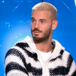 M. Pokora invité du "19:45" de M6, le 16 janvier 2017.