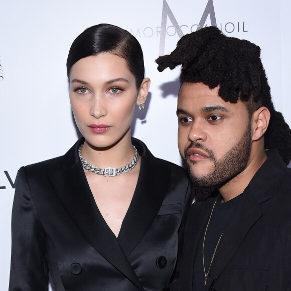 The Weeknd (Abel Makkonen Tesfaye) et Bella Hadid - People à la soirée "The 2016 Fashion Los Angeles Awards" à l'hôtel Sunset Tower à West Hollywood. Le 20 mars 2016