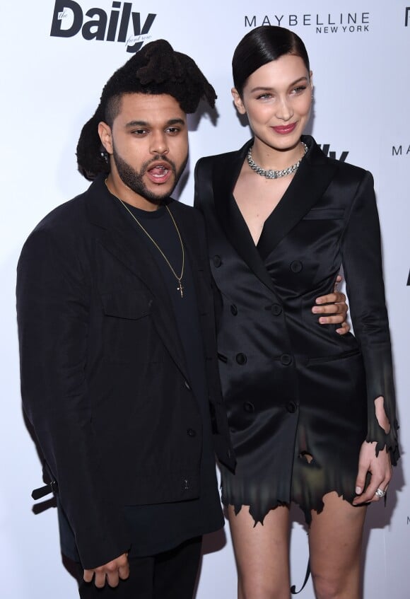 The Weeknd (Abel Makkonen Tesfaye) et Bella Hadid - People à la soirée "The 2016 Fashion Los Angeles Awards" à l'hôtel Sunset Tower à West Hollywood. Le 20 mars 2016