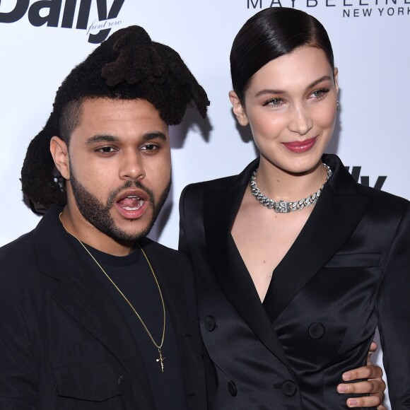 The Weeknd (Abel Makkonen Tesfaye) et Bella Hadid - People à la soirée "The 2016 Fashion Los Angeles Awards" à l'hôtel Sunset Tower à West Hollywood. Le 20 mars 2016