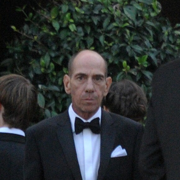 Miguel Ferrer - George Clooney et ses invités quittent l'hôtel pour se rendre à son mariage avec Amal Alamuddin à Venise, le 27 septembre 2014.