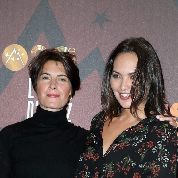 Alessandra Sublet, Valérie Bégue (Miss France 2008) - 20e festival de Comédie à l'Alpe d'Huez le 19 janvier 2017. © Dominique Jacovides/Bestimage