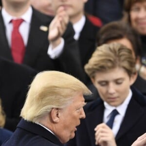 Investiture de Donald Trump, au Capitole, à Washington, le 20 janvier 2017.