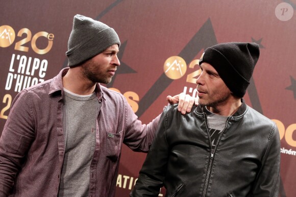 Franck Gastambide et Medi Sadoun lors du 20ème Festival du film de comédie à l'Alpe d'Huez, le 20 janvier 2017. © Dominique Jacovides/Bestimage20/01/2017 - 