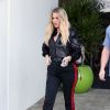 Khloe Kardashian quitte un studio à Los Angeles le 13 janvier 2017.