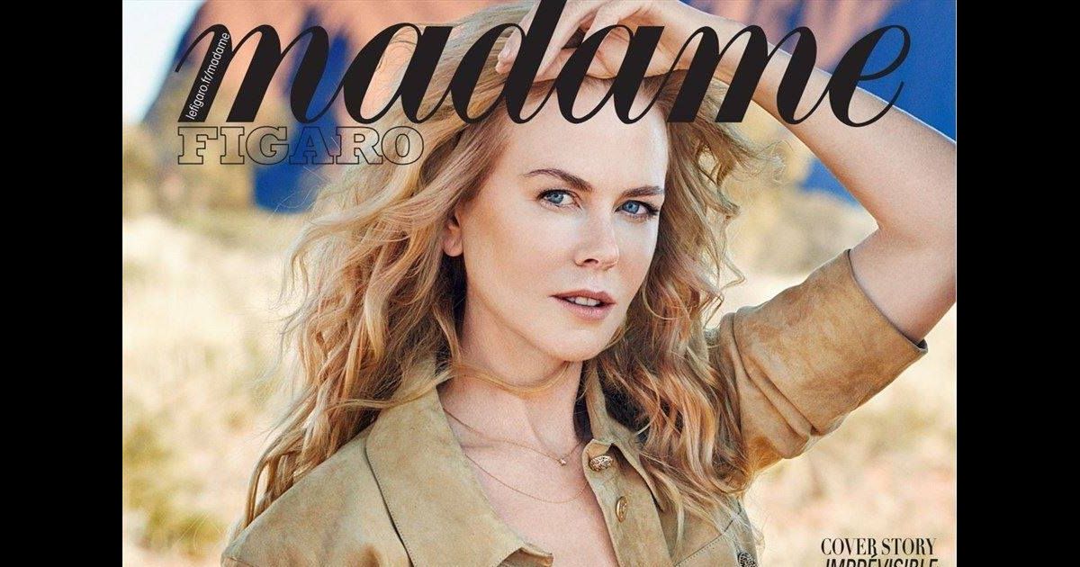 Couverture de Madame Figaro avec Nicole Kidman - Purepeople