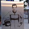 Inauguration de la rue Jules Bianchi à Nice le 23 janvier 2017, en hommage au pilote de F1 niçois victime d'un accident lors du Grand Prix du Japon et décédé des suites de ses blessures en juillet 2015.