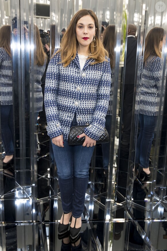 Alysson Paradis - Défilé de mode "Chanel", collection Haute-Couture printemps-été 2017 au Grand Palais à Paris. Le 24 janvier 2017 © Olivier Borde / Bestimage
