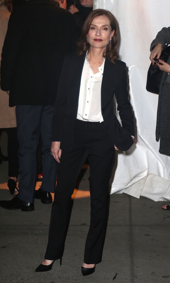 Isabelle Huppert - 26e édition des Gotham Independent Film Awards au Cipriani Wall Street. New York, le 28 novembre 2016.