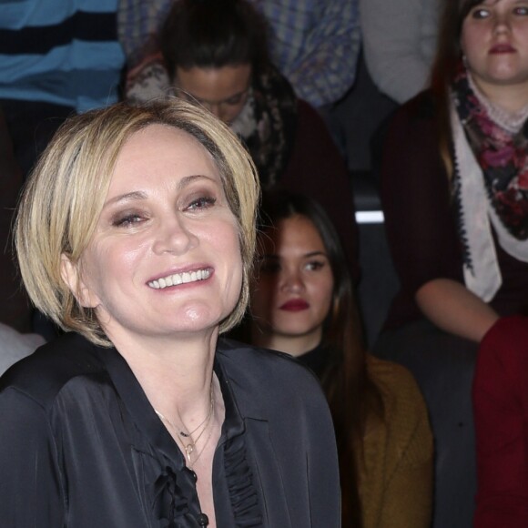 Patricia Kaas sur le plateau de l'émission TV "Markus Lanz" à Hambourg. Le 7 décembre 2016 © Future-Image / Zuma Press / Bestimage