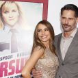 Sofia Vergara et son fiancé Joe Manganiello à la première de "Hot Pursuit" à Hollywood, le 30 avril 2015