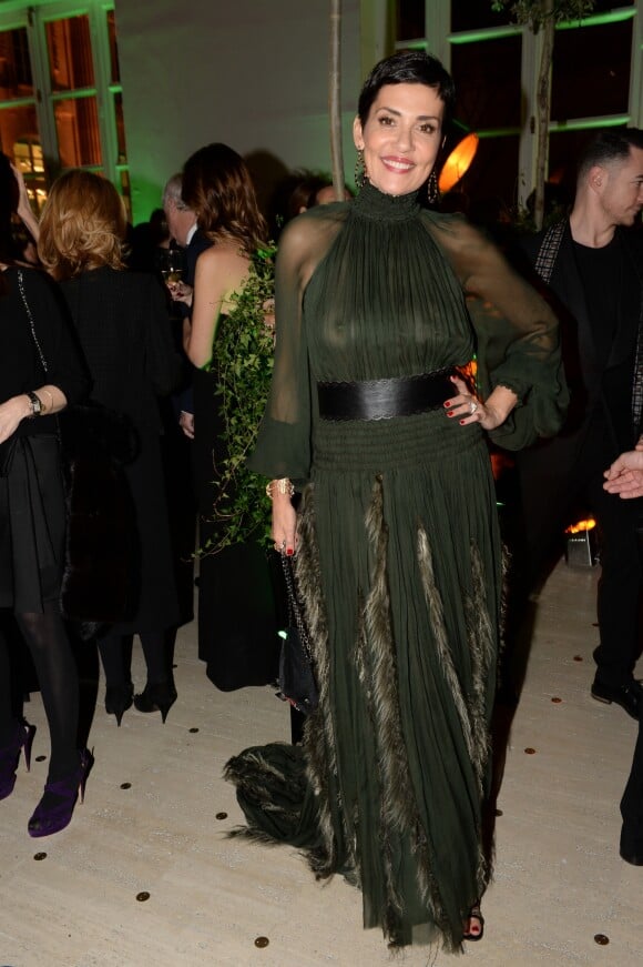 Cristina Córdula à la 15ème édition du "Dîner de la mode du Sidaction" au Grand Palais à Paris, le 26 janvier 2016. © Rachid Bellack/Bestimage