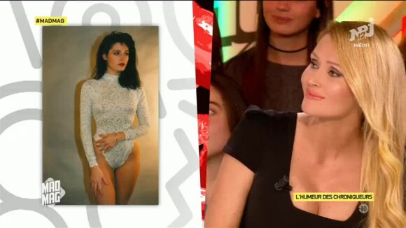 Le Mad Mag de NRJ12 dévoile une photo de Nathalie la cougar (La villa des coeurs brisés 2) à l'âge de 20 ans, le 27 janvier 2017.