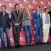 John Hurt, Colin Firth, Svetlana Khodchenkova, Benedict Cumberbatch, Gary Oldman, Mark Strong lors de la présentation à la mostra de Venise en septembre 2011 du film Tinker, Tailor, Soldier, Spy (La Taupe).
