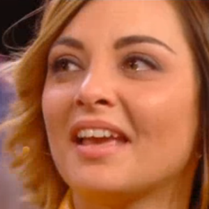 Priscilla pas sereine dans "Stars sous hypnose" sur TF1 le 28 janvier 2017.