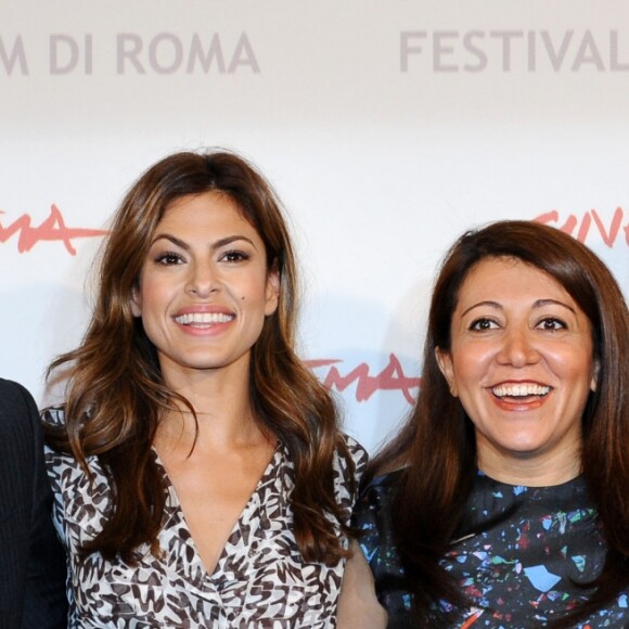 Guillaume Canet, Eva Mendes, Massy Tadjedin et Keira Knightley à Rome, le 28 octobre 2010.