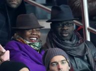 PSG-Monaco : Lilian Thuram et Kareen Guiock en couple au Parc parmi les people