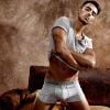 Joe Jonas dans la nouvelle campagne de publicité de sous-vêtements de la marque Guess. Le 10 janvier 2017
